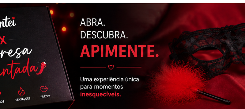 Apimentei se destaca no mercado e revoluciona a intimidade dos casais com experiências criativas