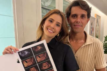 Família em Festa: Laura Nunes, primogênita de Ricardo Nunes, anuncia primeira gravidez e revela o sexo do bebê